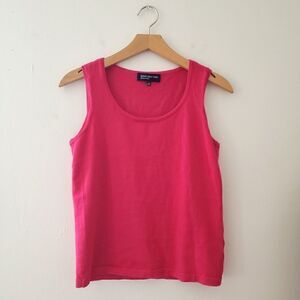 Jones New York Signature Knit Tank Pink S